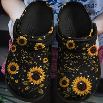 Sunflower You're My Sunshine - Adult/Kid Casual Clogs GINSUN81