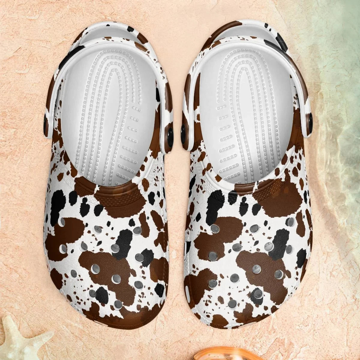 Cow Print - Adult/Kid Casual Clogs GINCOW21