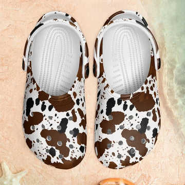 Cow Print - Adult/Kid Casual Clogs GINCOW21