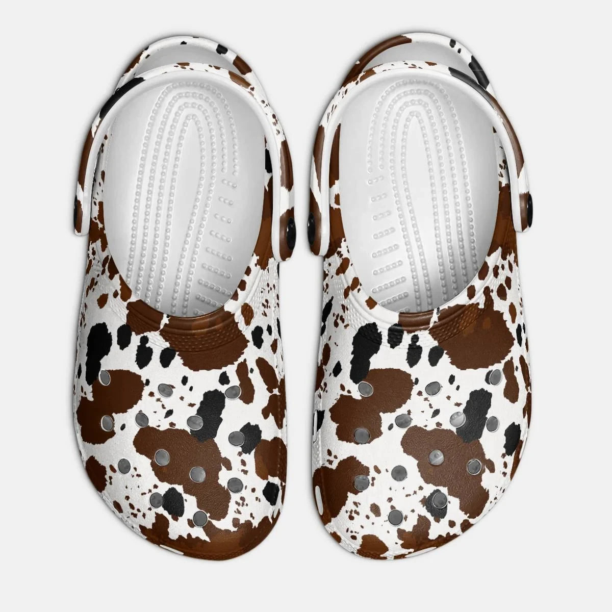 Cow Print - Adult/Kid Casual Clogs GINCOW21