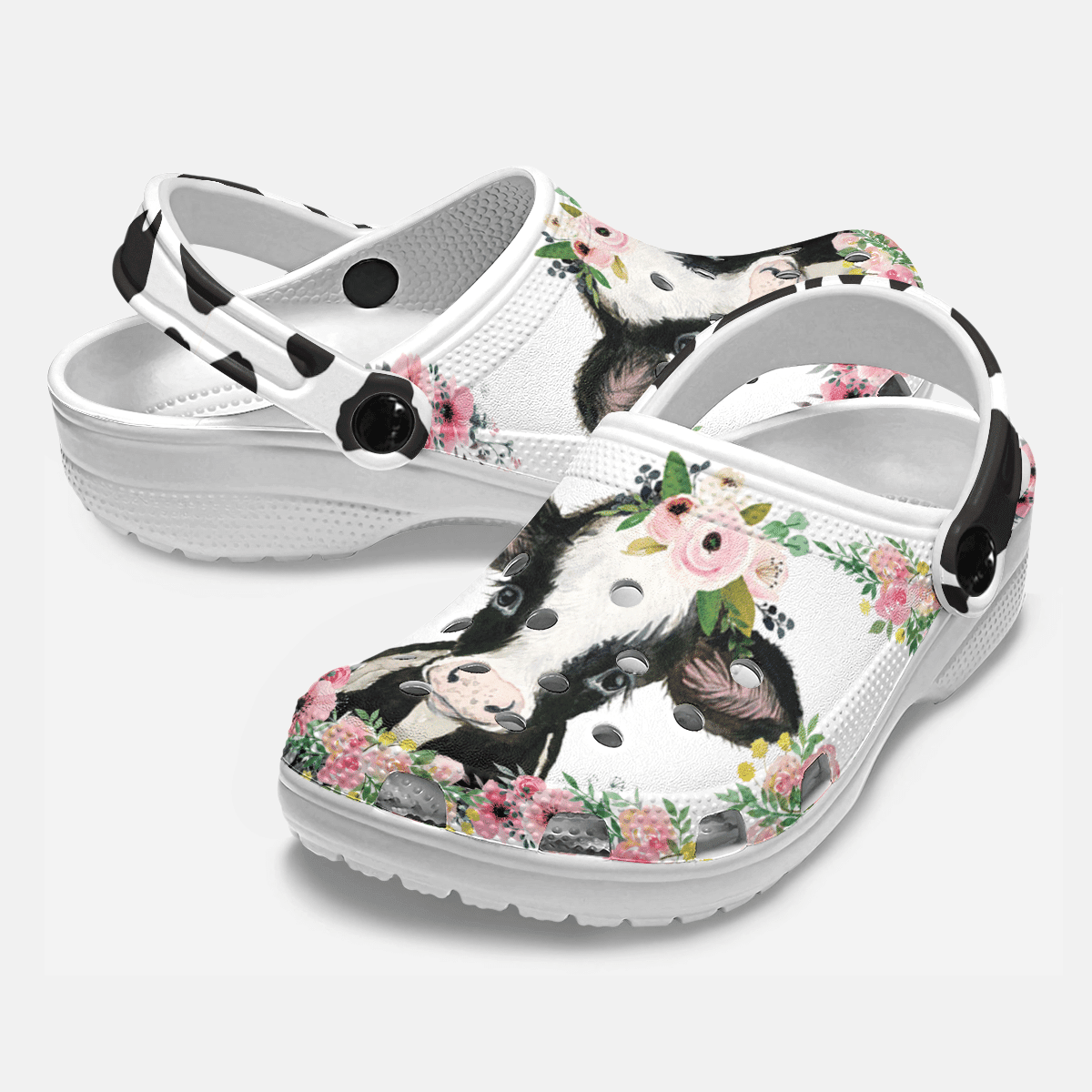 Cute Highland Cow - Adult/Kid Casual Clogs GINCOW64
