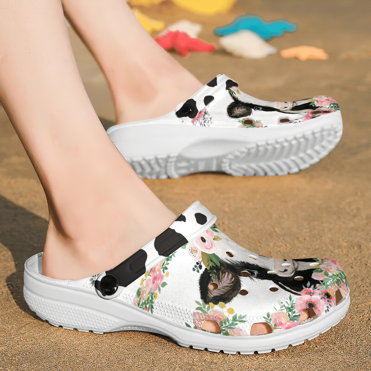 Cute Highland Cow - Adult/Kid Casual Clogs GINCOW64