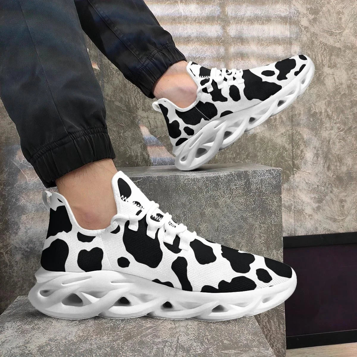 Cow Print Running Max Soul Shoes GINCOW57