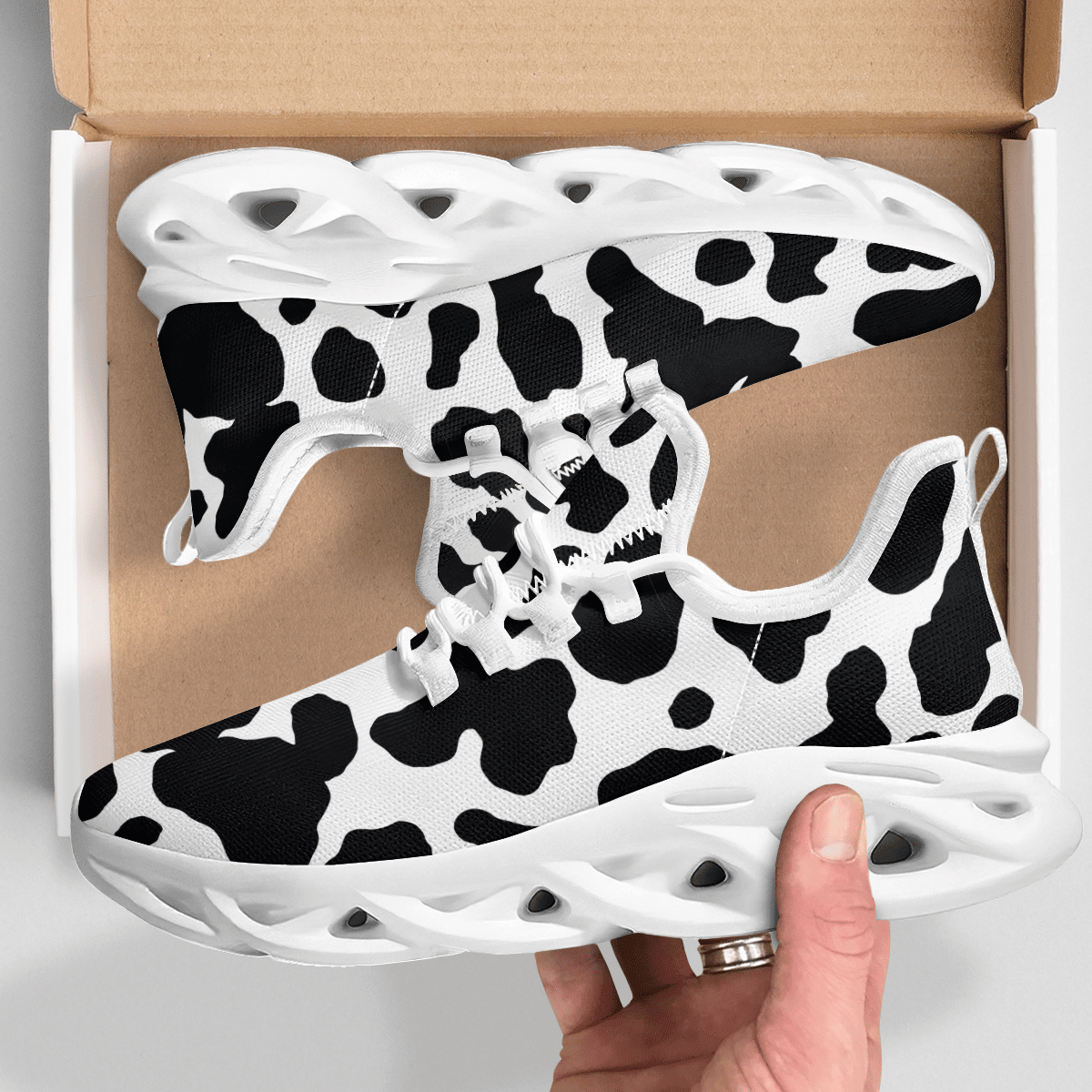 Cow Print Running Max Soul Shoes GINCOW57