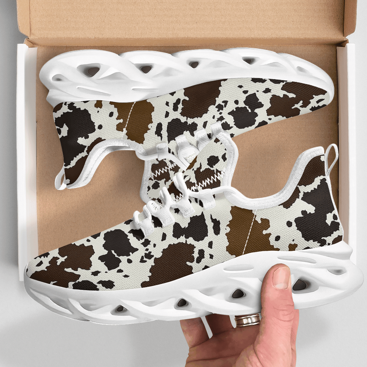 Cow Print Running Max Soul Shoes GINCOW58