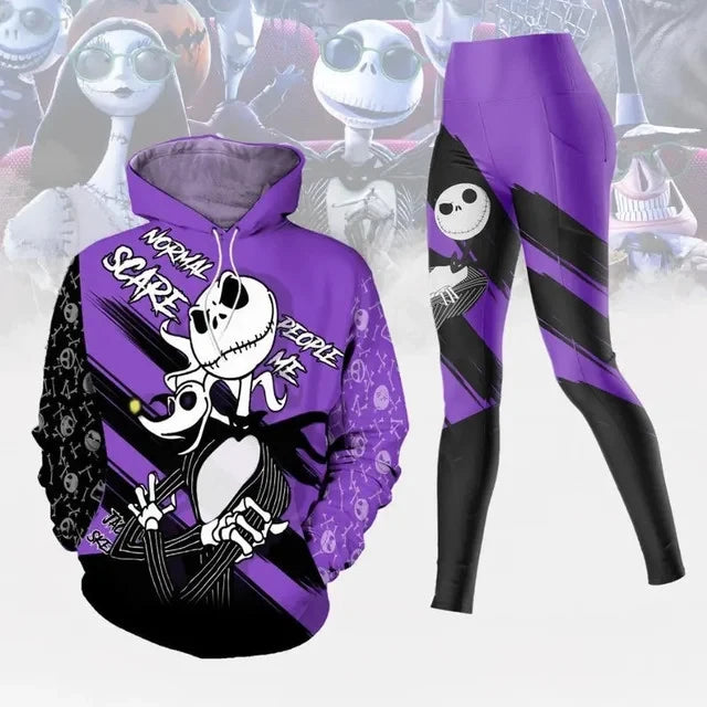 Normal People Scare Me - Combo Heavy Fleece Hoodie And Leggings GINNBC1753
