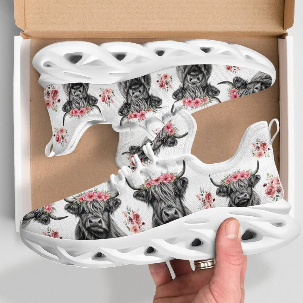 Cute Highland Coos Running Max Soul Shoes GINCOW68