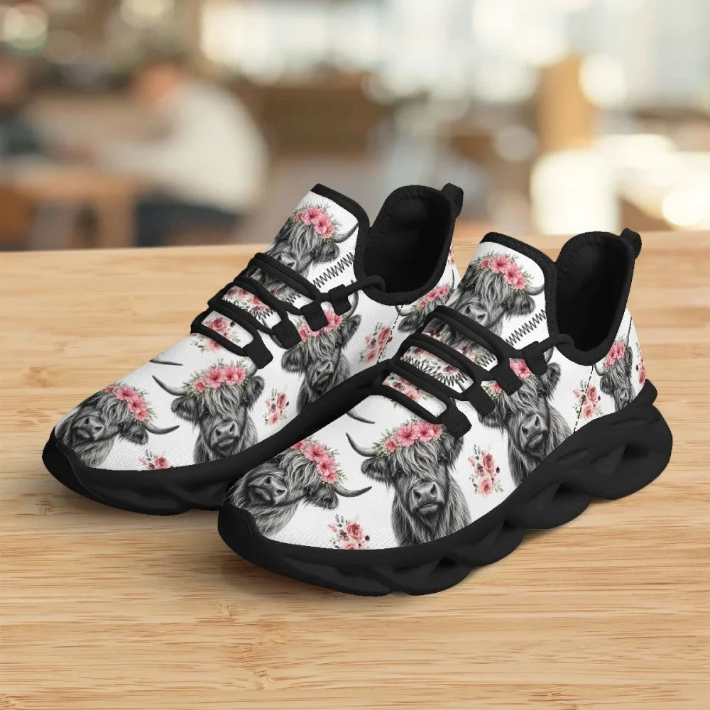 Cute Highland Coos Running Max Soul Shoes GINCOW68