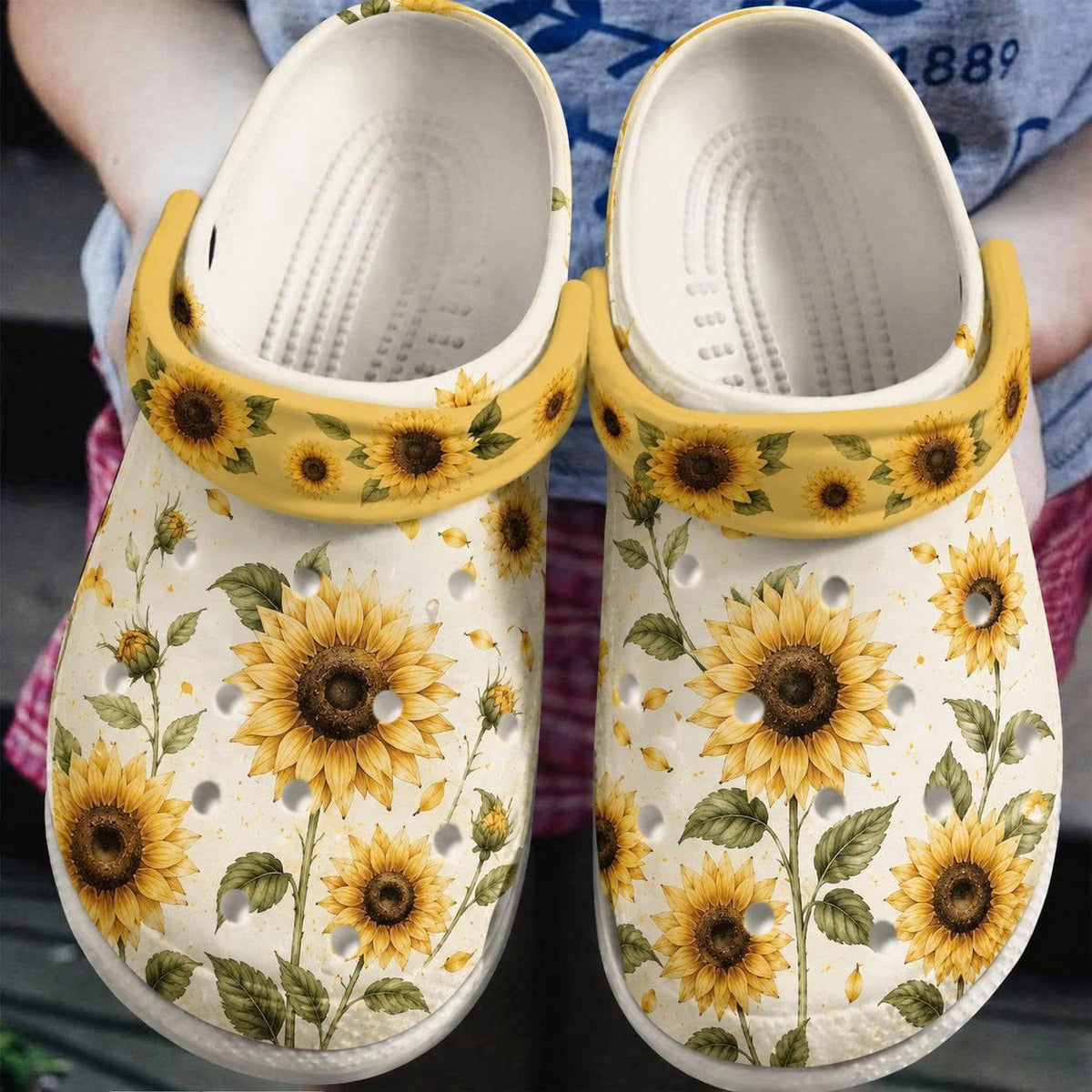 Sunflower - Adult/Kid Casual Clogs GINSUN84
