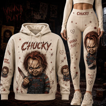 Halloween - Combo Heavy Fleece Hoodie And Leggings GINHR431