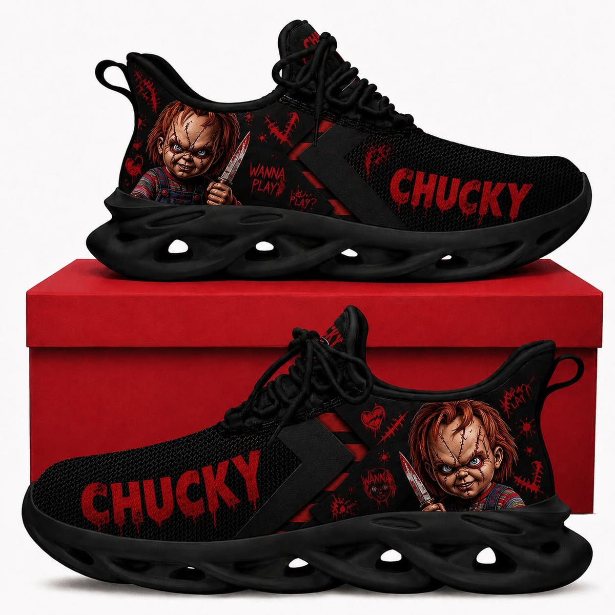Halloween C.H.U.C.K.Y Running Max Soul Shoes GINHR428
