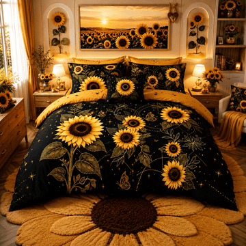 Sunflower - Quilt Bedding Set GINSUN60