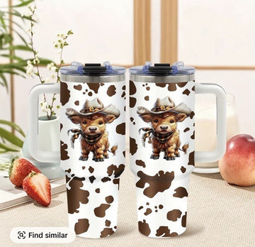 Cute Highland Cow - Tumbler 40oz GINCOW70