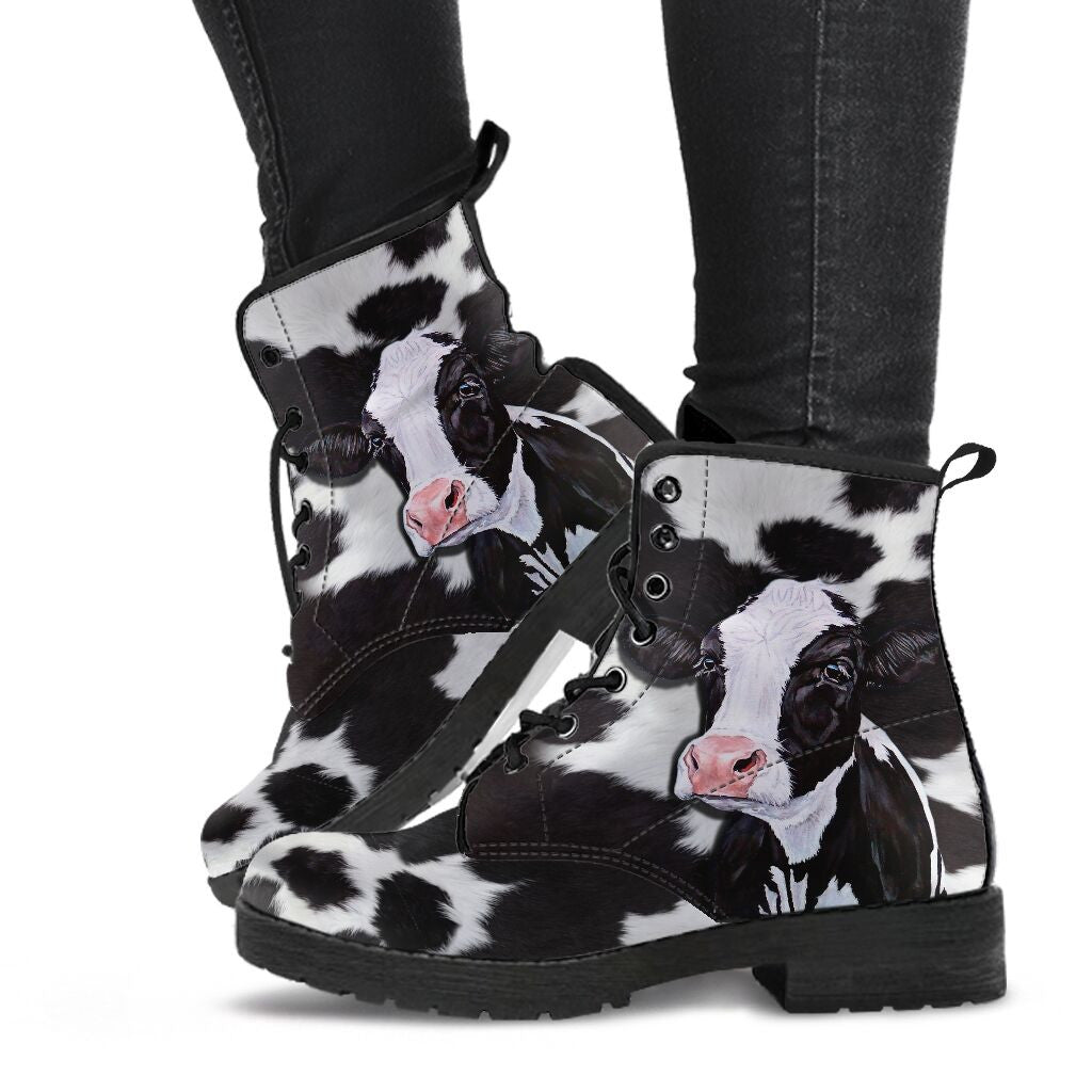 Cow Leather Boots