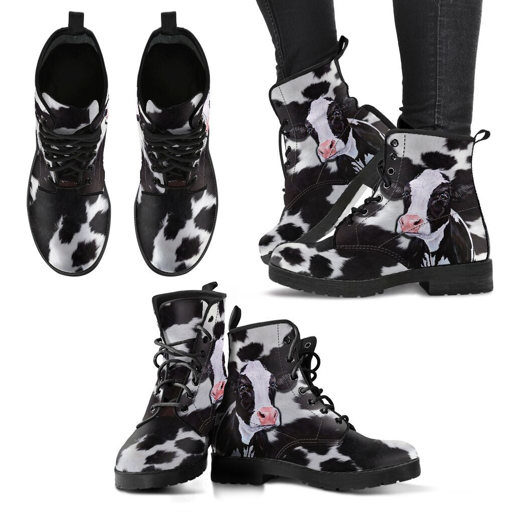 Cow Leather Boots