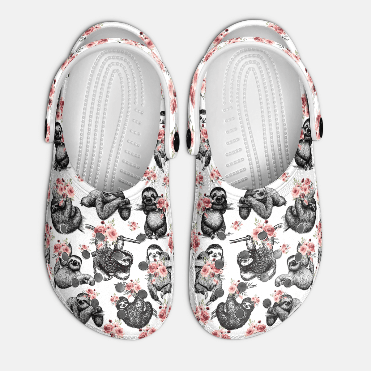 Sloth - Adult/Kid Casual Clogs GINSLOTH02