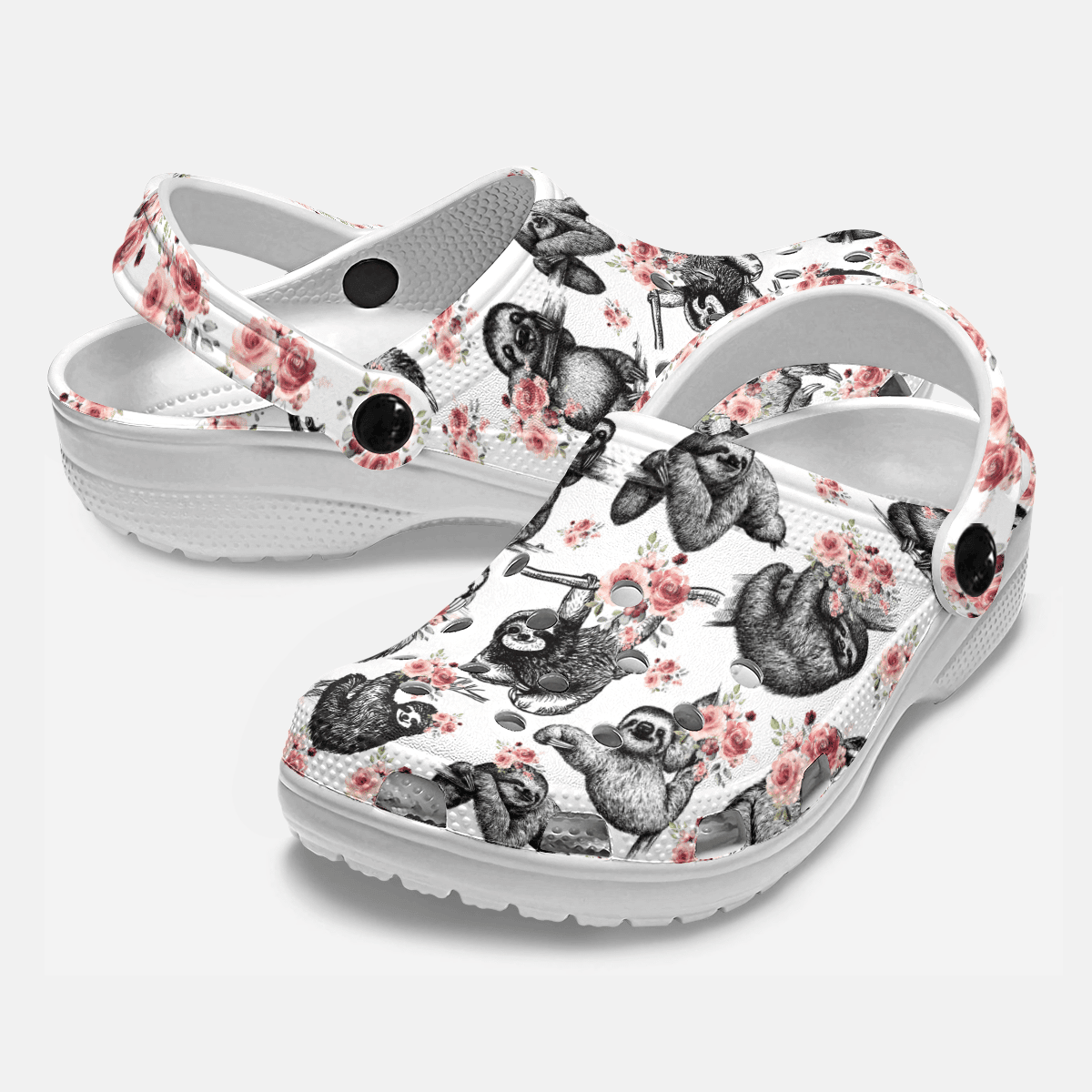 Sloth - Adult/Kid Casual Clogs GINSLOTH02