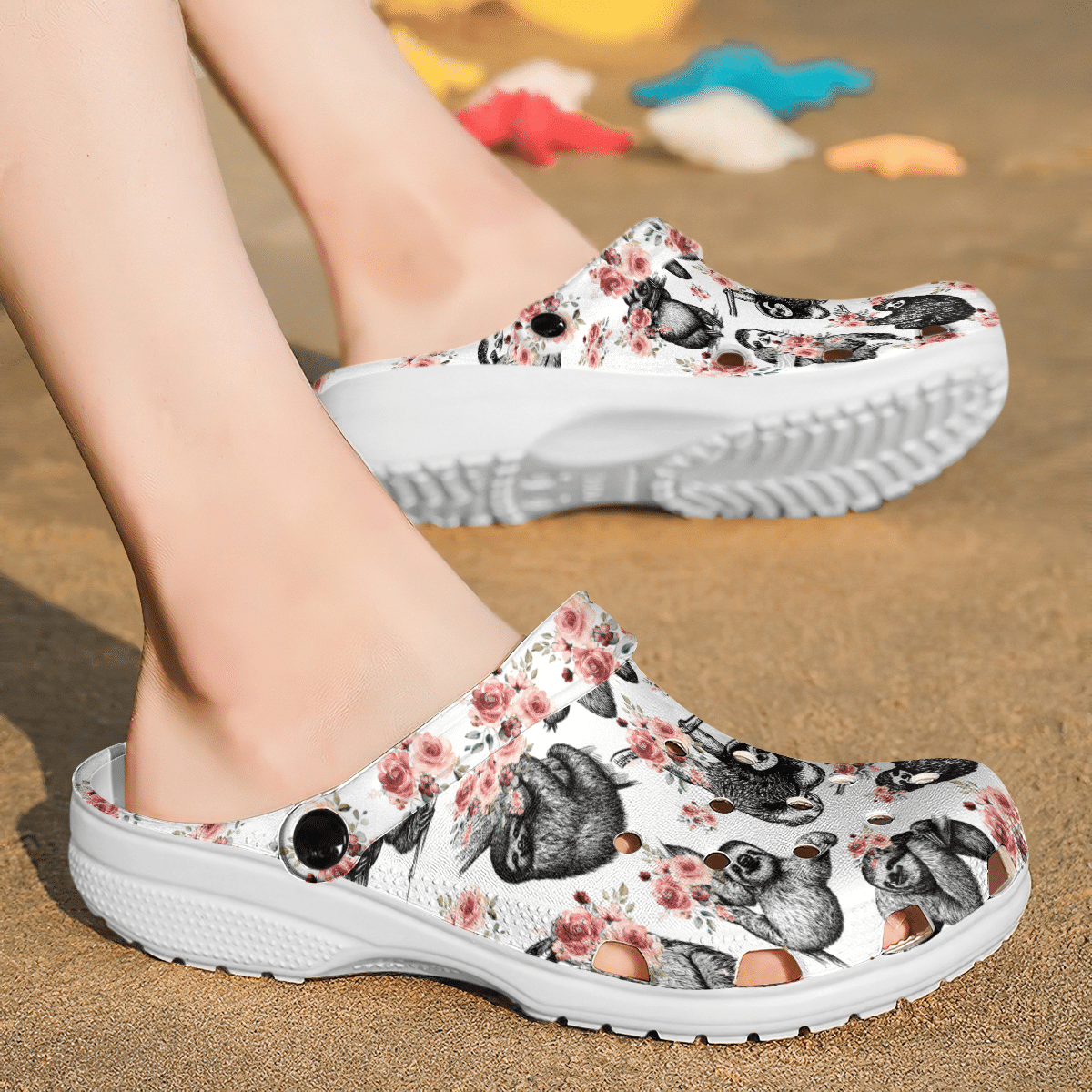 Sloth - Adult/Kid Casual Clogs GINSLOTH02