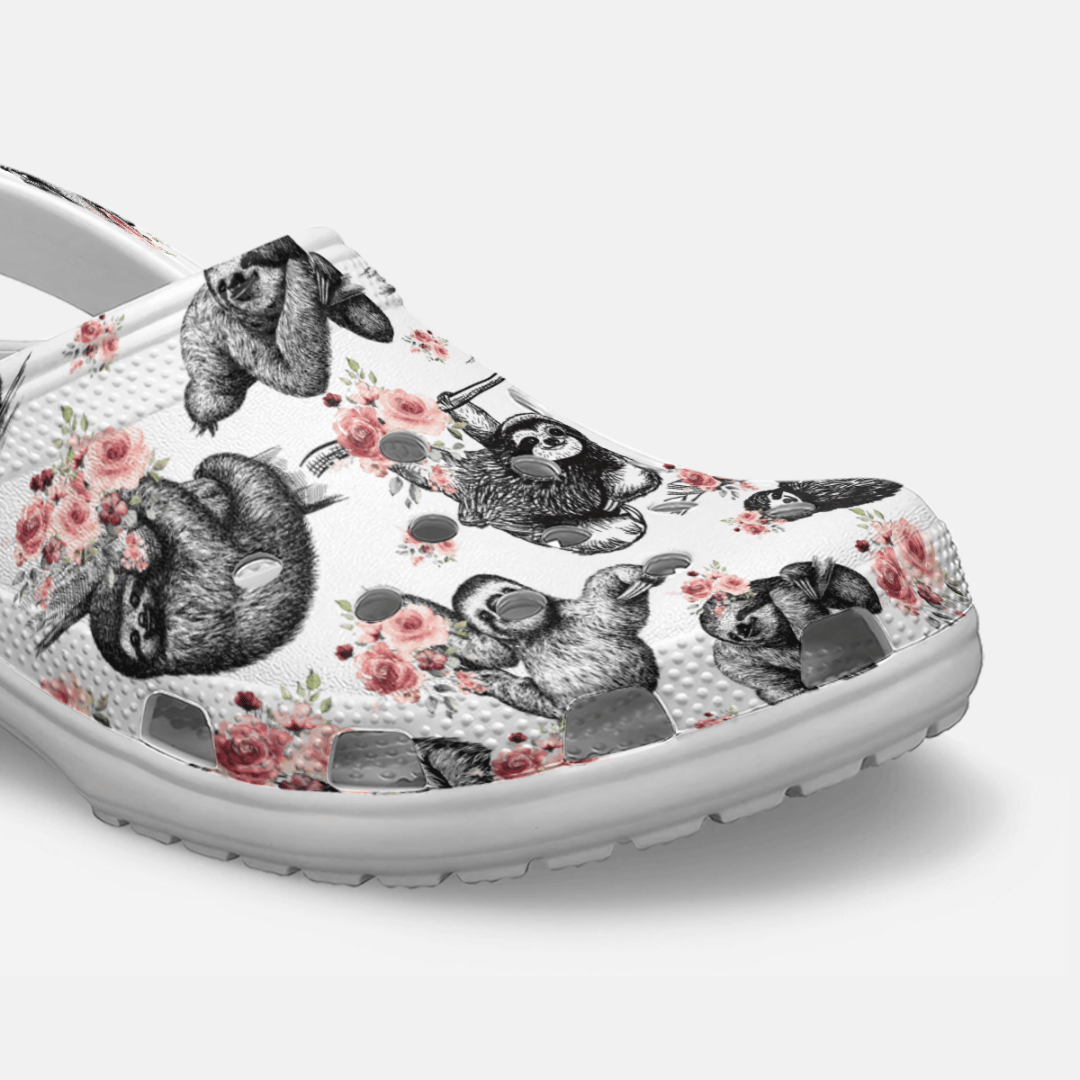Sloth - Adult/Kid Casual Clogs GINSLOTH02