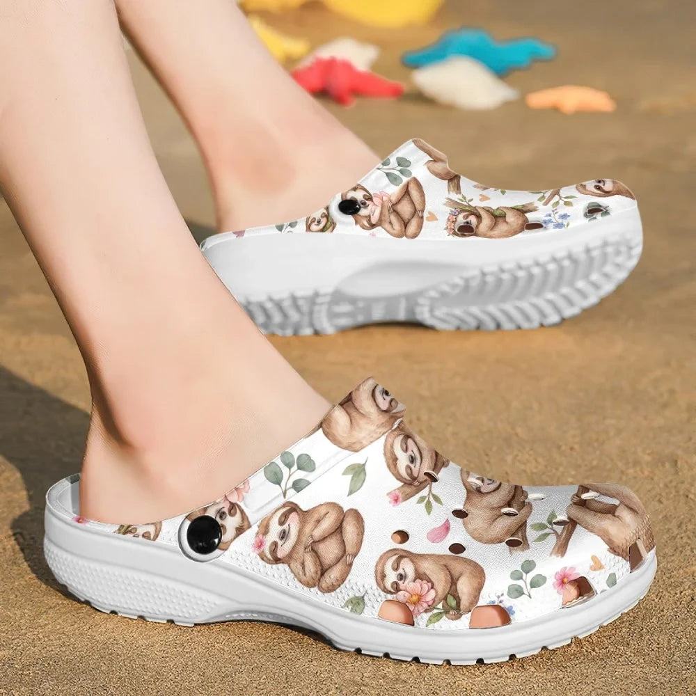 Sloth - Adult/Kid Casual Clogs GINSLOTH01