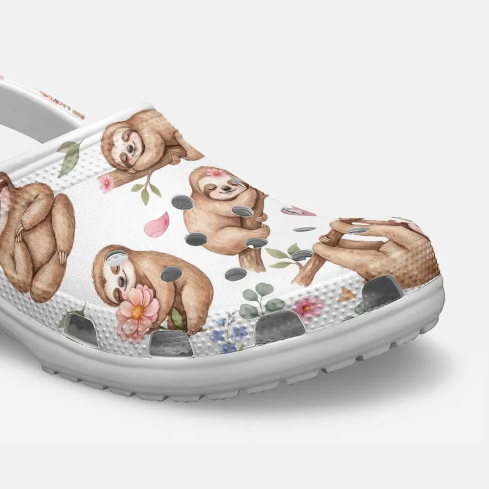 Sloth - Adult/Kid Casual Clogs GINSLOTH01