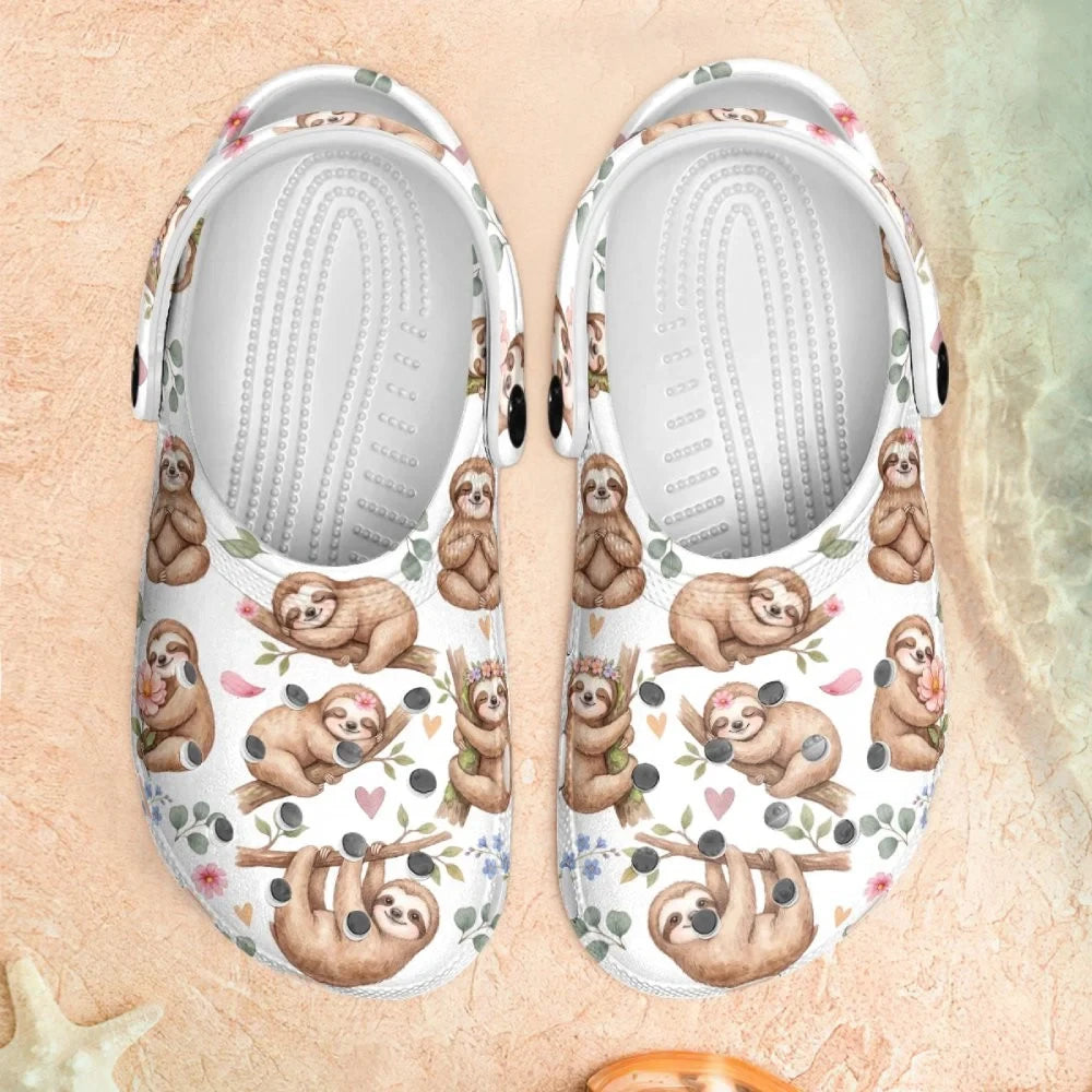 Sloth - Adult/Kid Casual Clogs GINSLOTH01