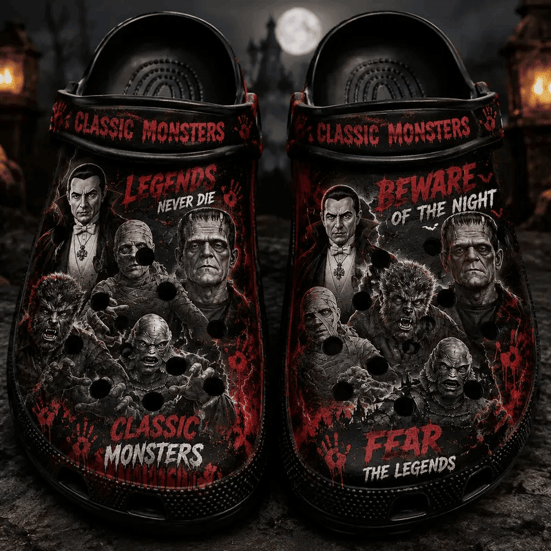 Horror Halloween - Adult/Kid Casual Clogs 2026