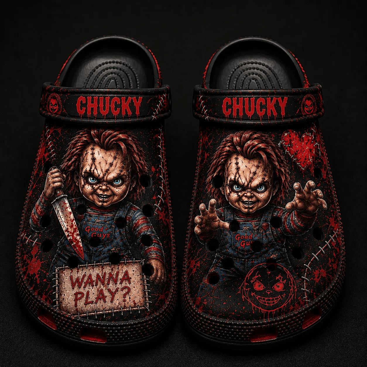 Horror Halloween - Adult/Kid Casual Clogs 2026
